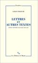 LETTRES ET AUTRES TEXTES 
